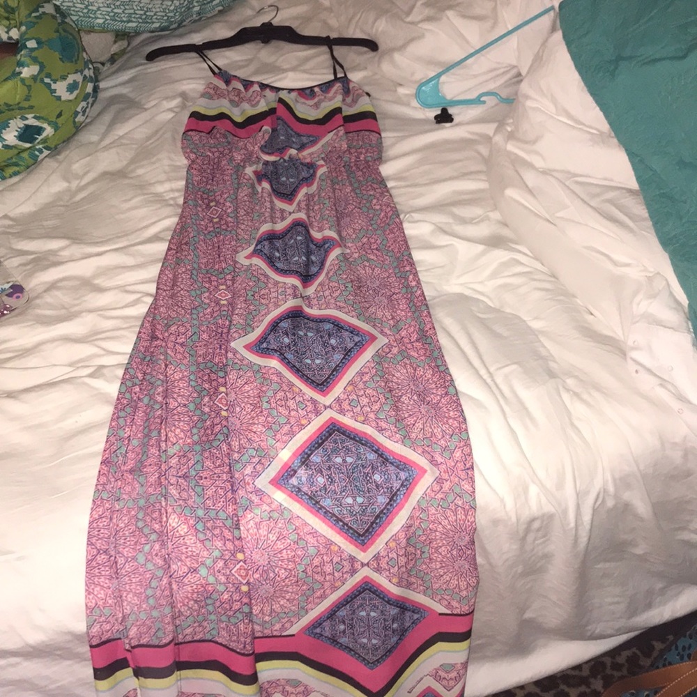 colorful maxi dress